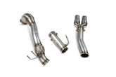 Audi RS3 8V Sportback & Saloon / TTRS MK3  / RS3 8Y Sportsback & Saloon De-cat downpipe (GPF removed) - Scorpion